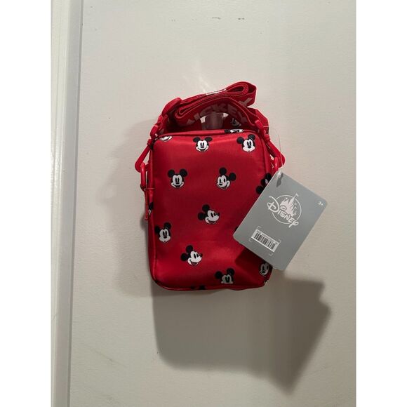 NEW Disney Mickey Mouse Red Crossbody Bag with Mickey Mouse Ears - Picture 6 of 15